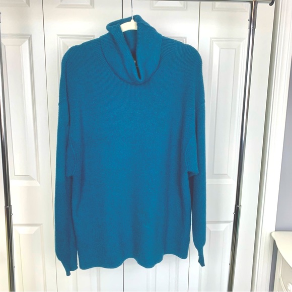FREE People Jade Blue Sweater - Picture 3 of 8